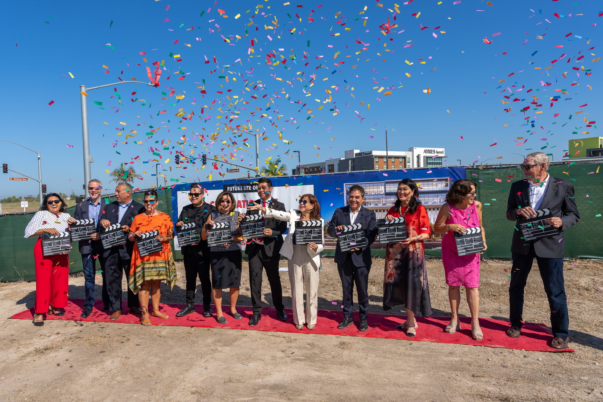 Cinematic Arts Confetti Hero Shot Sept 2022