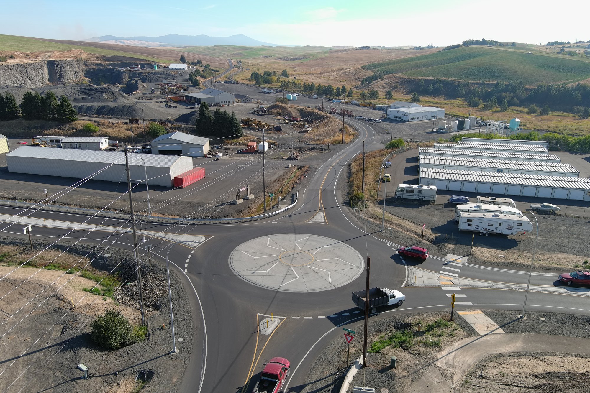 Pullman-Albion SR-27 Roundabout, Pullman, WA