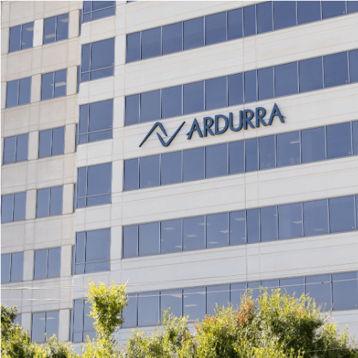 Ardurra corporate office building with company logo displayed on the exterior.