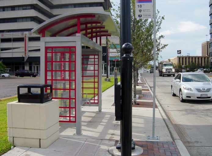 Site Feasibility and Design of Bus Shelters